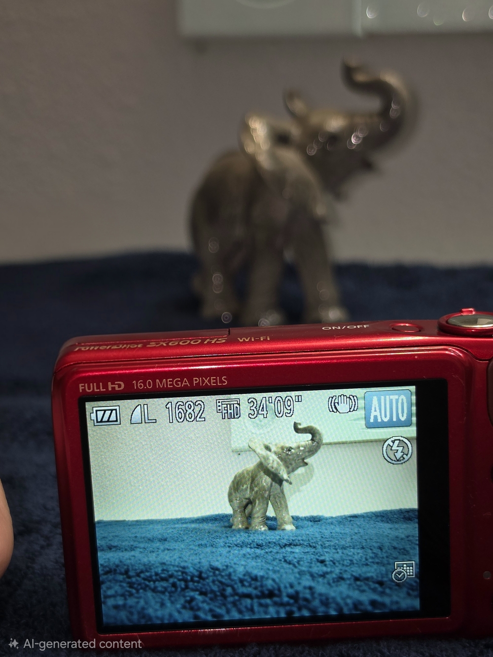 Canon PowerShot SX600 HS Camera Kit In Red - Picture 8 of 16